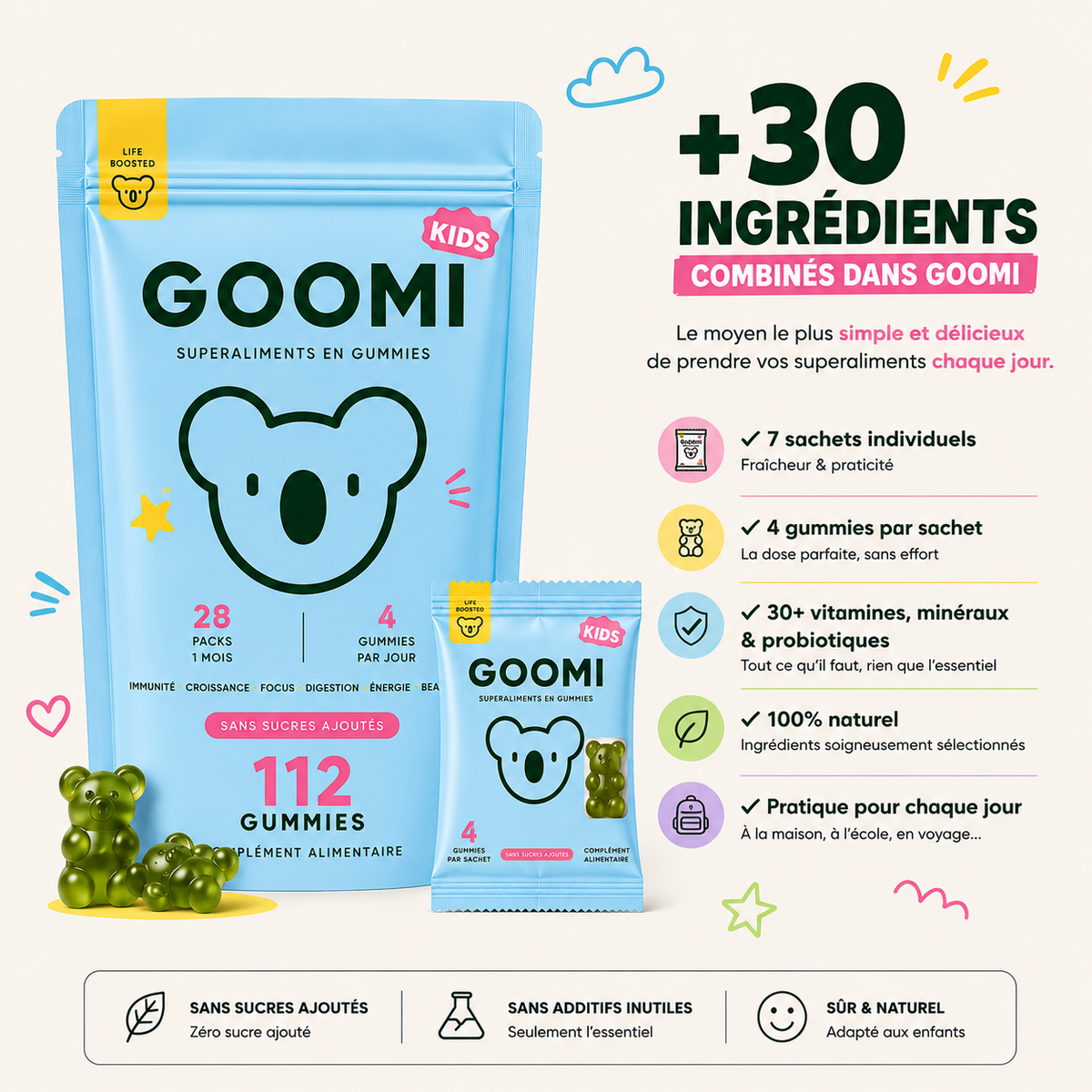 GOOMI PACK ENFANTS
